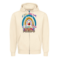 Sandshell it takes a big heart to shape little Zipper Hoodie - NancyCooperArtShop