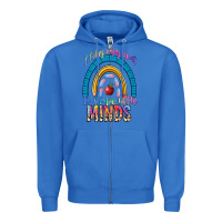 True Royal it takes a big heart to shape little Zipper Hoodie - NancyCooperArtShop