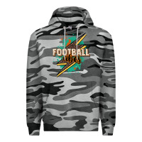 Slate Camo Football vibes Premium Hoodie - NancyCooperArtShop