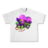 Lunar Rock mardi gras heart and mask Urban Heavy Tee - AdoDesignShop