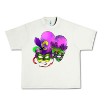 Pistachio mardi gras heart and mask Urban Heavy Tee - AdoDesignShop