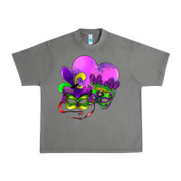 Tornado mardi gras heart and mask Urban Heavy Tee - AdoDesignShop