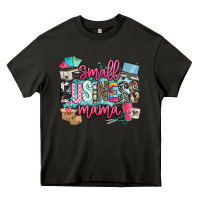 Asphalt small business mama Heavy Core Tee - BarkalooDesign
