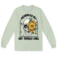 Matcha mentally ill but totally chill Long Sleeve Tee - MaliasSmallBusiness