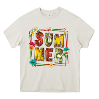 Cream summer with fruit Heavy Core Tee - texasbilliewilder