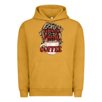 Pigment Peanut Butter Mama needs coffee Mother's Day Urban Hoodie - CowGirlArtShop