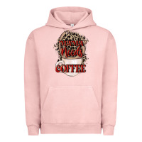 Pigment Salmon Mama needs coffee Mother's Day Urban Hoodie - CowGirlArtShop