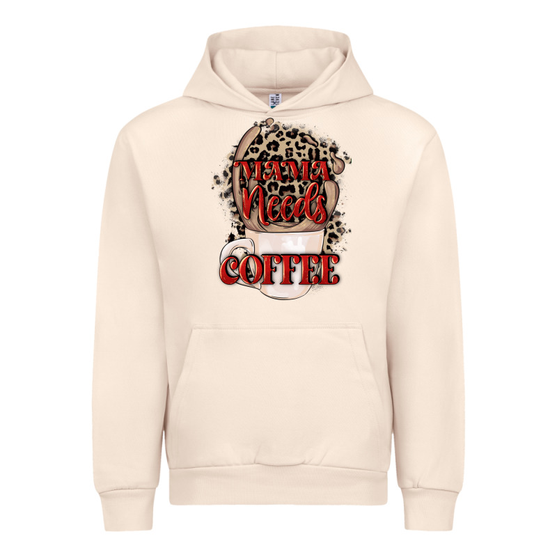 Mama Needs Coffee Mother's Day Urban Hoodie by CowGirlArtShop | Teevron
