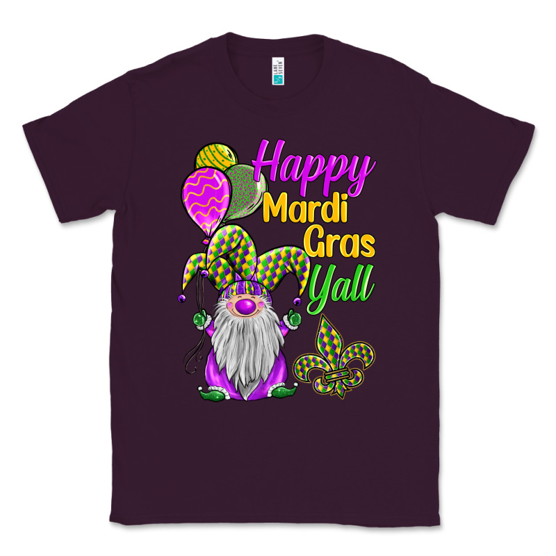 Happy Mardi Gras Y'all Classic Tee by BarkalooDesign | Teevron