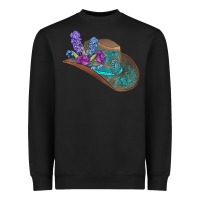 Black cowboy hat Heavyweight Sweatshirt - AdoDesignShop