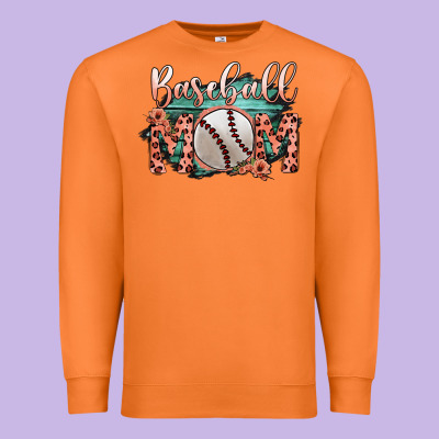 Baseball Mom Premium Sweatshirt Designed By Bettercallsaul