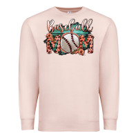 Pale Pink Baseball Mom Premium Sweatshirt - Bettercallsaul