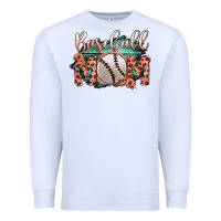 White Baseball Mom Premium Sweatshirt - Bettercallsaul
