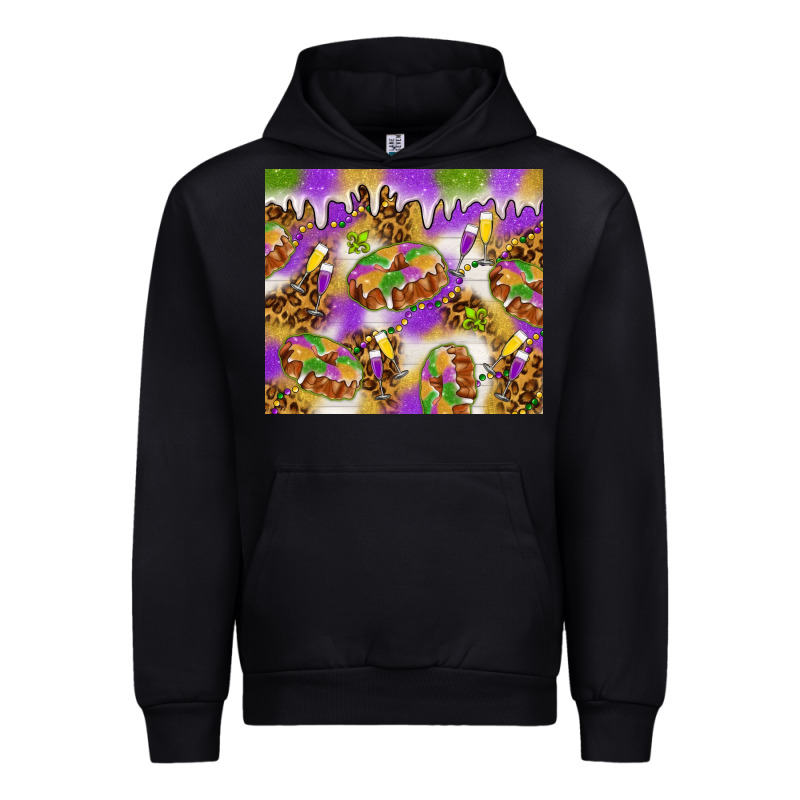 Mardi Gras With King Cake Tumbler Urban Hoodie by HowdyJamesFarm | Teevron