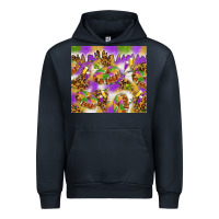 Navy Mardi Gras with king cake tumbler Urban Hoodie - HowdyJamesFarm