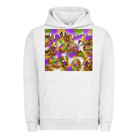 Pigment Lunar Rock Mardi Gras with king cake tumbler Urban Hoodie - HowdyJamesFarm