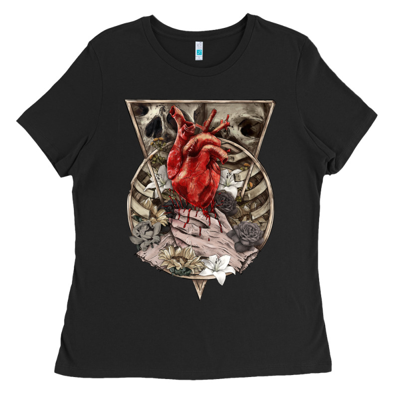Flower Skeleton Ladies Tee by RanaPortraitStore | Teevron