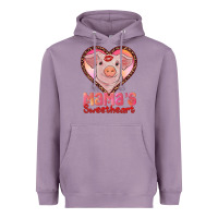 Lavender mamas sweetheart baby pig Heavyweight Hoodie - RanaPortraitStore