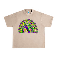 French Oak mardi gras rainbow Urban Heavy Tee - AdoDesignShop