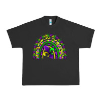Pigment Black mardi gras rainbow Urban Heavy Tee - AdoDesignShop