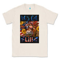 Natural Western Let's Get Lit Cow Classic Tee - LillyAllenDesigns