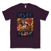 Plum Western Let's Get Lit Cow Classic Tee - LillyAllenDesigns
