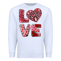 White love  with pink gemstone Premium Sweatshirt - RanaPortraitStore