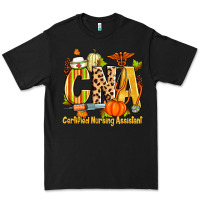Black fall cna certified nursing assistant Premium Tee - Zillion Design Studio