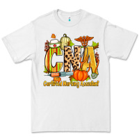 White fall cna certified nursing assistant Premium Tee - Zillion Design Studio