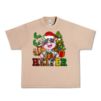 Burro ho ho heifer little cute christmas cow Urban Heavy Tee - AdoDesignShop