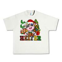Pistachio ho ho heifer little cute christmas cow Urban Heavy Tee - AdoDesignShop