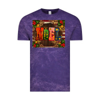Cloud Purple noel mistletoe Christmas Vintage Tee - AdoDesignShop