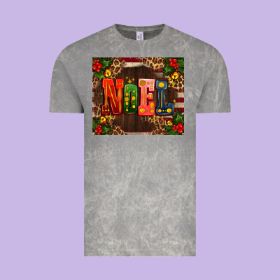 Noel Mistletoe Christmas Vintage Tee Designed By Adodesignshop