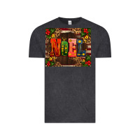 Vintage Black noel mistletoe Christmas Vintage Tee - AdoDesignShop
