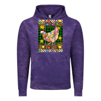 Cloud Purple Christmas Chicken Vintage Hoodie - Artiststas