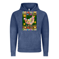 Vintage Denim Christmas Chicken Vintage Hoodie - Artiststas