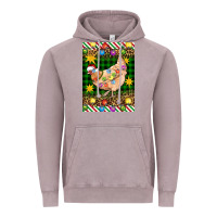 Vintage Zinc Christmas Chicken Vintage Hoodie - Artiststas