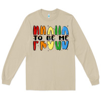 Mushroom proud to be me Long Sleeve Tee - MaliasSmallBusiness