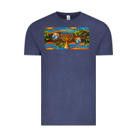 Vintage Denim hanukkah with candlestick Vintage Tee - AdoDesignShop
