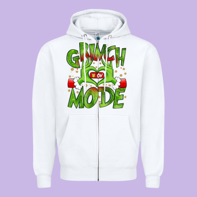 Christmas Zipper Hoodie Designed By Maliassmallbusiness