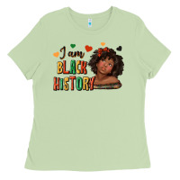 Matcha i am black history afro girl Ladies Tee - texasbilliewilder