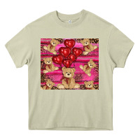 Mossy valentine's day tedybear tumbler Heavy Core Tee - RanaPortraitStore