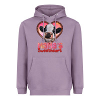 Lavender mamas sweetheart baby cow Heavyweight Hoodie - RanaPortraitStore