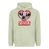 Matcha mamas sweetheart baby cow Heavyweight Hoodie - RanaPortraitStore