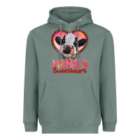 Sage mamas sweetheart baby cow Heavyweight Hoodie - RanaPortraitStore