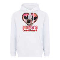 White mamas sweetheart baby cow Heavyweight Hoodie - RanaPortraitStore
