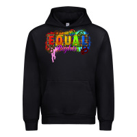 Black Equal rights Urban Hoodie - CowGirlArtShop