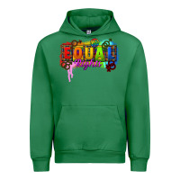 Emerald Equal rights Urban Hoodie - CowGirlArtShop