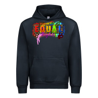 Navy Equal rights Urban Hoodie - CowGirlArtShop