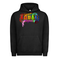 Pigment Black Equal rights Urban Hoodie - CowGirlArtShop
